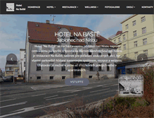 Tablet Screenshot of hotelnabaste.cz